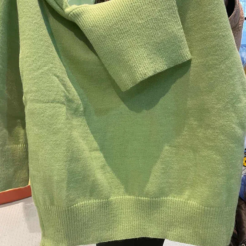 

Korean Fashion Turtleneck Loose Sweater Women Casual Solid Retro body warm Knitted Top Autumn/Winter Basic Slim Pullover Sweater