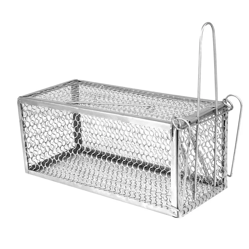 

30*12*24cm Cage Animal Trap Steel Cage Mouse Control Catch Squirrel Hamster