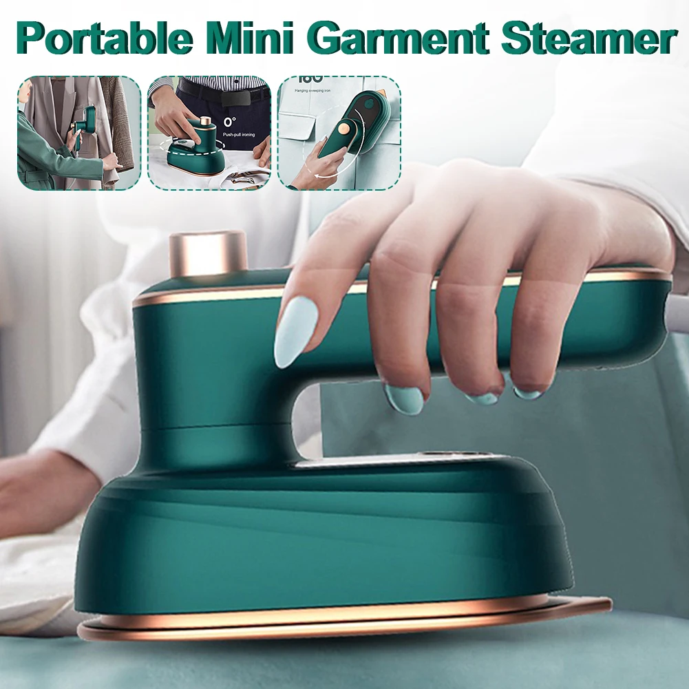 

2 in 1 Electric Iron Steamer Handheld Mini Garment Steamer Machine Portable Wet Dry Steam Iron Ironing Machine For Home Travel