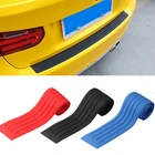 Наклейки на задний бампер автомобиля, защитная полоса для бампера, универсальная Накладка на пороги, аксессуары для украшения автомобиля против царапин