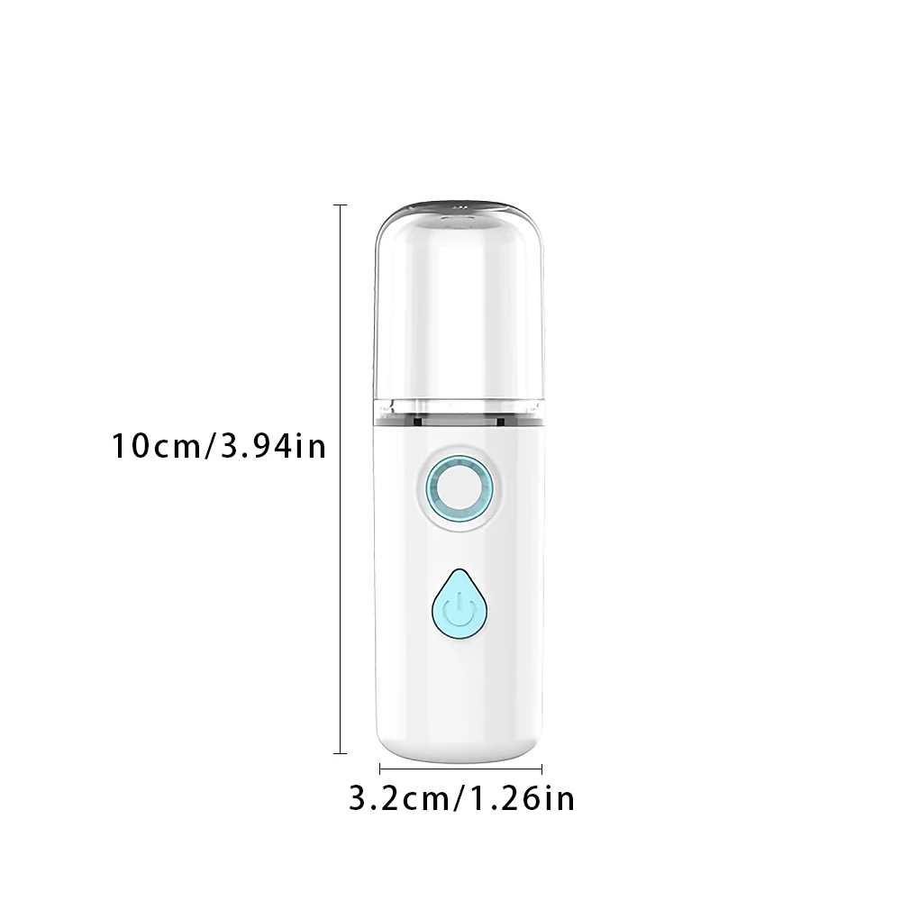 

25ml Nano Face Steamer USB Nebulizer Face Moisturizer Humidifier Hydrating Skin Care Women Facial Spray Beauty Care Supply
