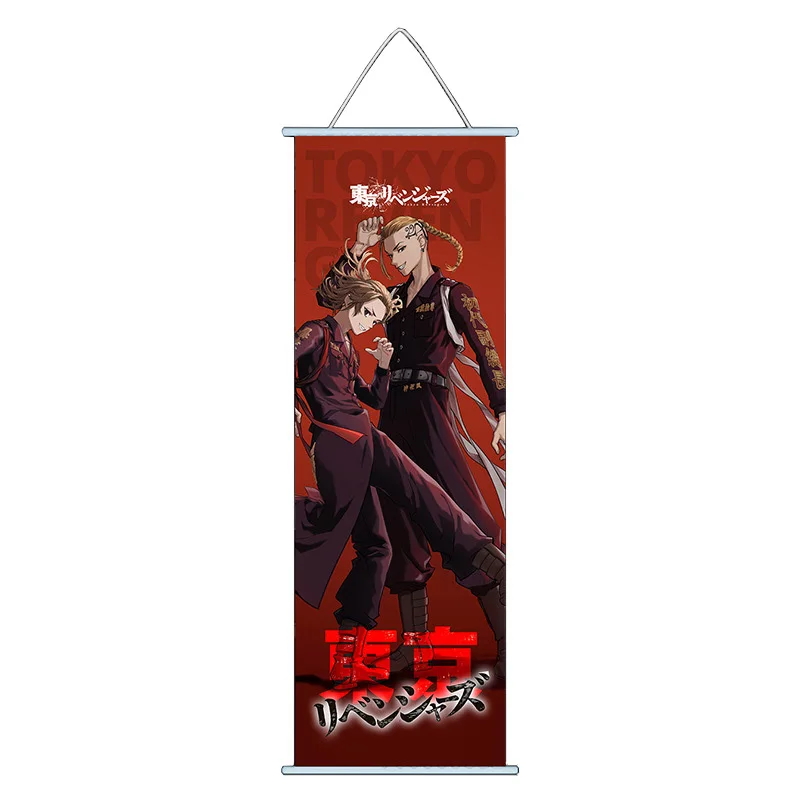 Токийский Мстители Свиток холст Настенная картина домашний декор аниме постер