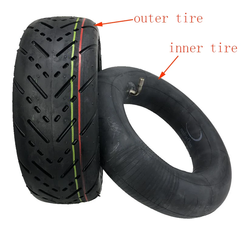 

11 inch Pneumatic Tire 90/65-6.5 Inner Tube Inflatable Tyre for Electric Scooter Speedual Plus Zero 11x Dualtron Ultra Off Road