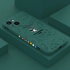 Милый бумажный чехол для телефона с астронавтом для iPhone 13 12 11 Pro MAX XS XR X 8 7 Plus SE 2020, мягкие силиконовые чехлы