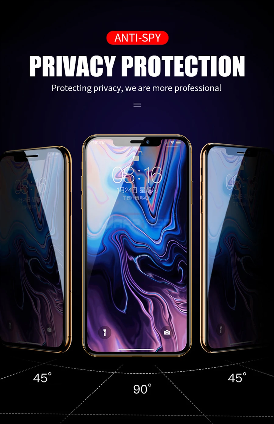Закаленное стекло с полным покрытием клея для Samsung Galaxy S10e A10 A30 A40 A50 A60 A70 A80 A90 M10 M20 M30