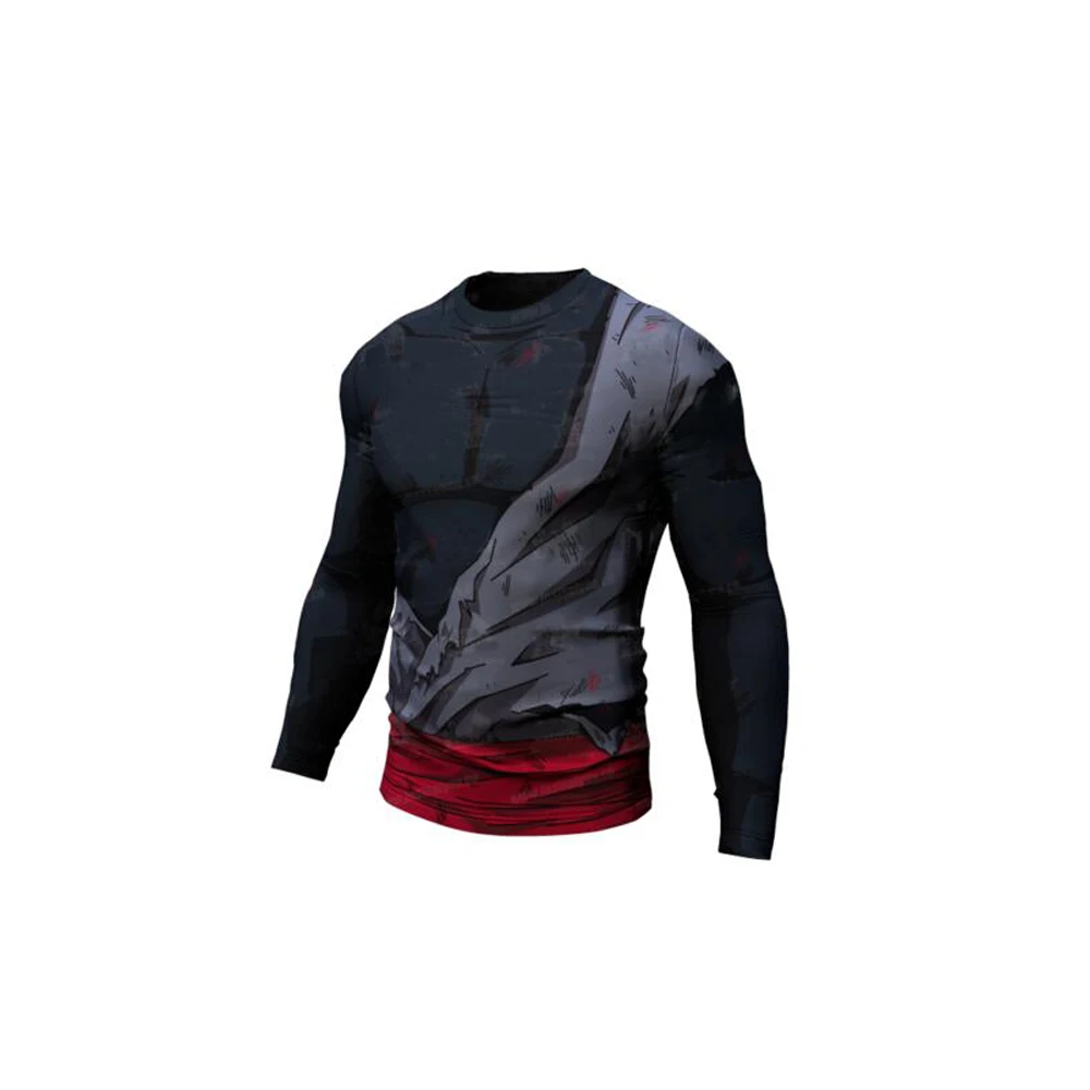Мужская футболка с длинным рукавом и круглым вырезом принтом | одежда