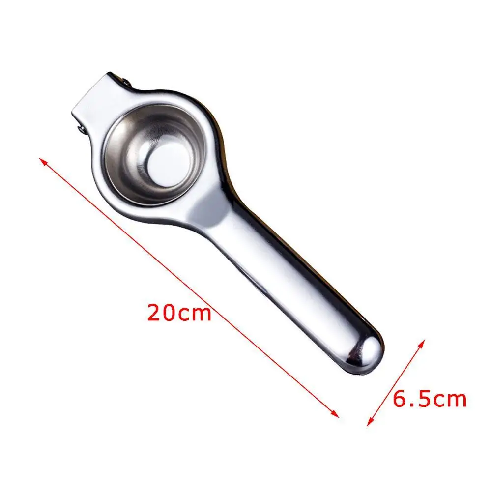 

Steel Lemon Clip Manual Juicer Kitchen Tools 20x6.5cm Cooking Salad Home Supplies Fruits Mincer Garlic Squeezer C D3J9