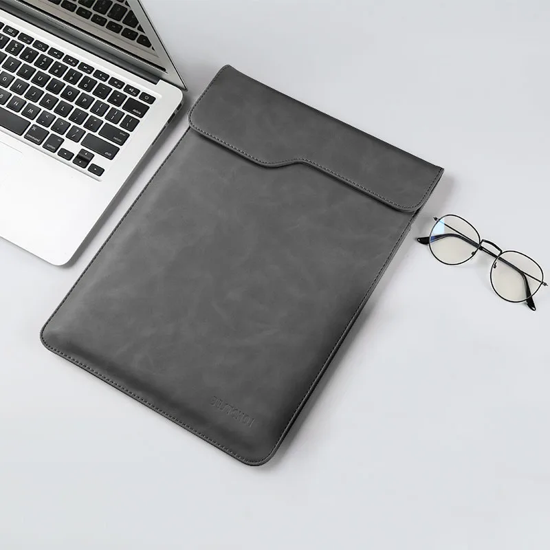 New dark gray Для мужчин чехол для ноутбука Macbook air 13 Чехол сумка для ноутбука macbook pro 13 15 ноутбук чехол 14 дюймов для Тетрадь ноутбук ТАС wo Для мужчин - Цвет: New dark gray
