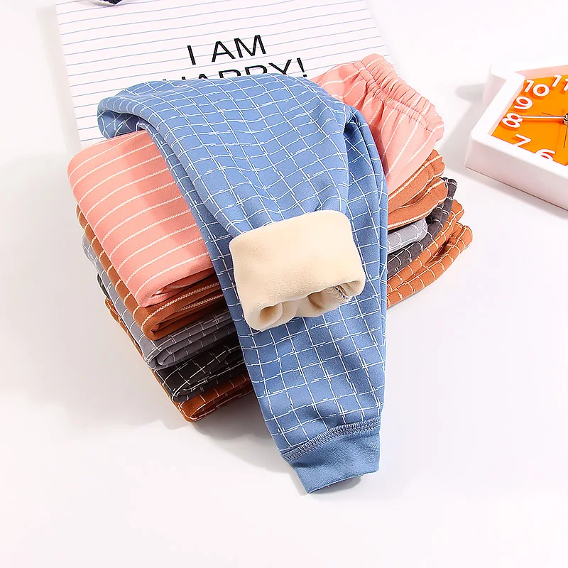 Детские брюки зимние леггинсы для девочек плотные бархатные детские штаны