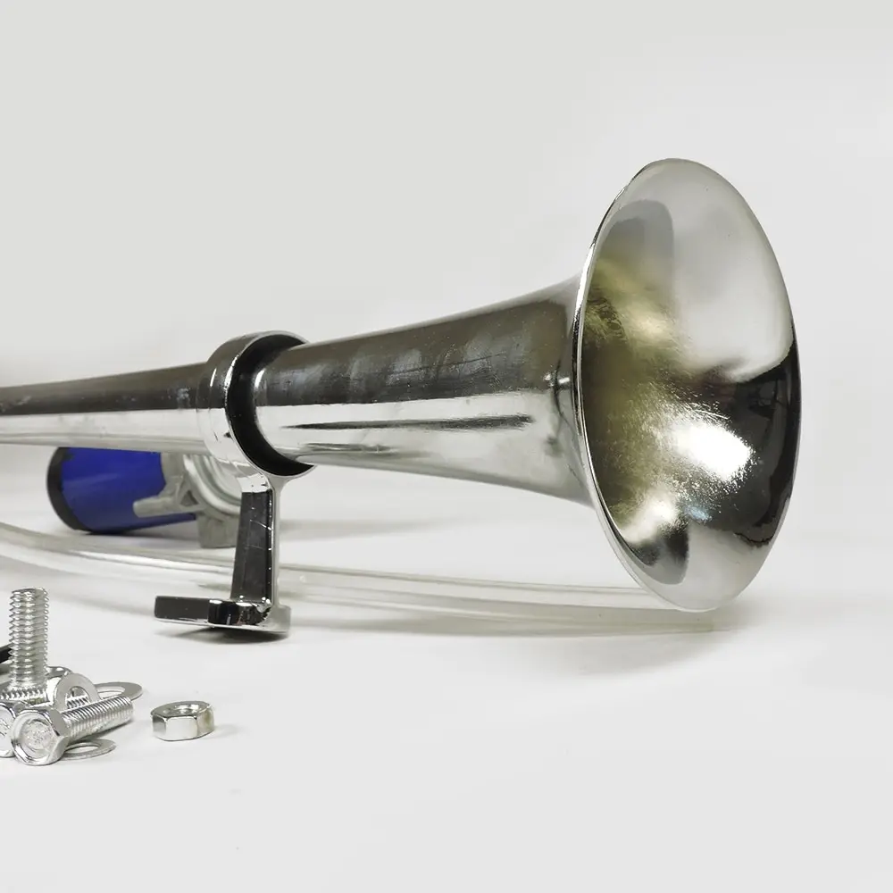 Сигнал гудок воздушный (дудка) пневматический однорожковый с компрессором