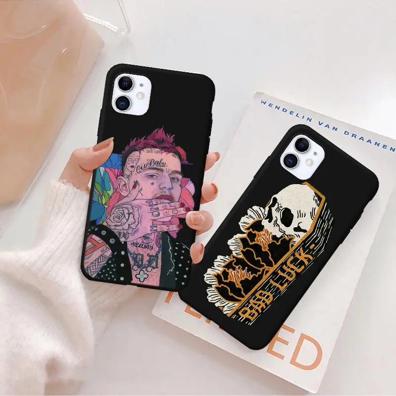 Силиконовый чехол Lil Peep Hellboy Life Is Beautiful Cry Baby для iPhone X SE 6s 7 8 Plus XR XS MAX 11 12 Mini Pro Max