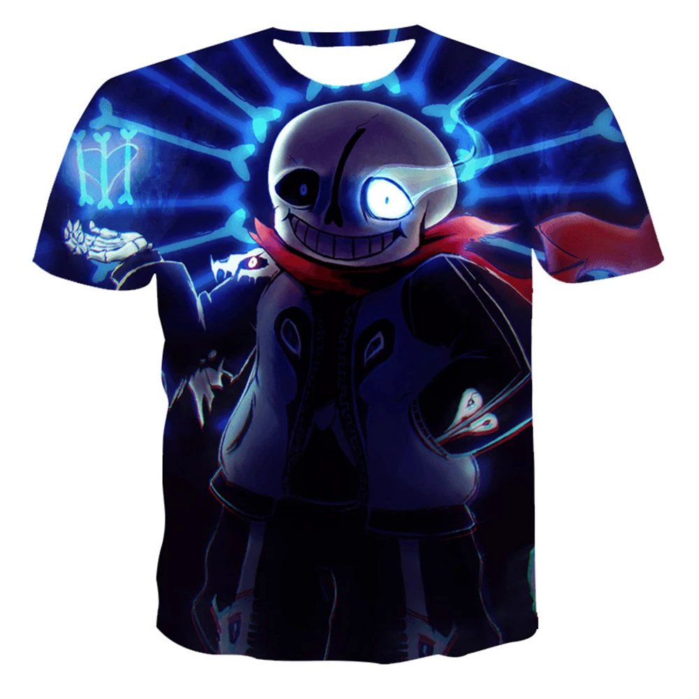 

Футболка мужская с 3D-принтом под легендой, тенниска с ужасом и готическим рисунком под давлением, уличная Готическая майка с рисунком под фо...