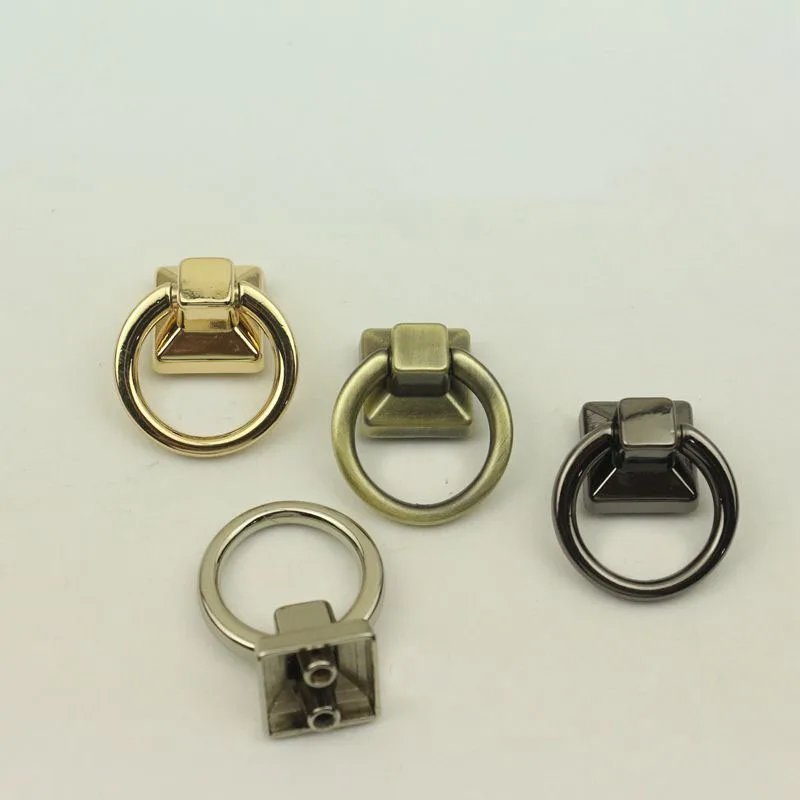20 шт., ID 18 мм, кольцо, подвесные пряжки, металлический мешок, ремень, боковой зажим, крючок, заклепка, гвоздь, круглая Соединительная Пряжка, аксессуары «сделай сам»