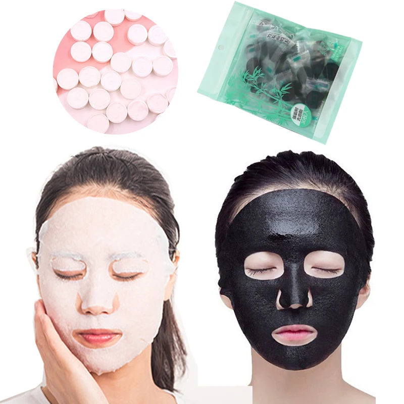 

90-300pcs Natural Face Mask Disposable Paper Compression Masks for DIY Face Mask Skin Care Moisturizing Whitening Sheet Mask