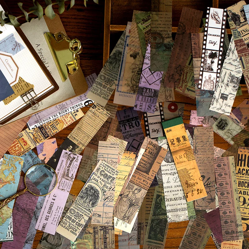 Винтажный блокнот Yuxian в стиле ретро для путешествий во времени сообщений