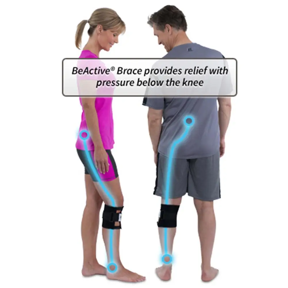 

New Useful Healthy Knee Leg Brace Back Acupressure Pads Sciatic Nerve
