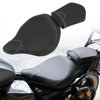 leather motorcycle driver passenger pillion back solo seat cushion for yamaha bolt 950 xv950 xvs 950 spec rc 2013 2019