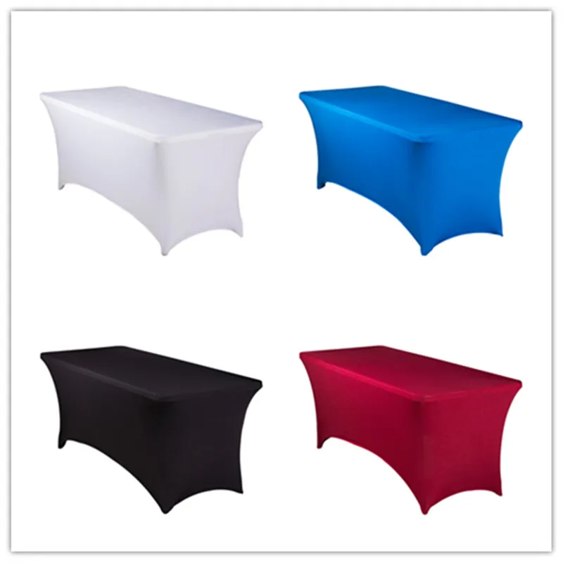 6 футов/8 футов обтягивающая настольная ткань для отеля банкета свадьбы