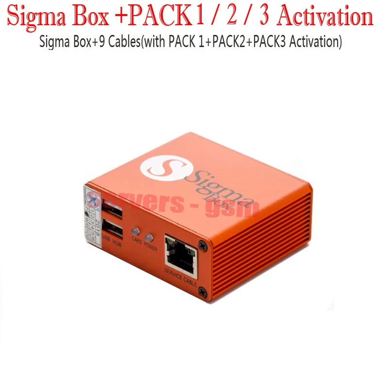 Новейшие 100% Оригинальные Кабели Sigma Box + 9 (с PACK 1 PACK2 PACK3) обновление | Мобильные
