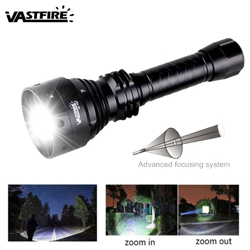 Package 1 VASRFIRE 1300lm T67 Led 500 ярдов оружейный фонарь для ружья Белый тактический охотничий фонарь прицел для ружья для страйкбола крепление дистанционного переключателя - Цвет: Package 1