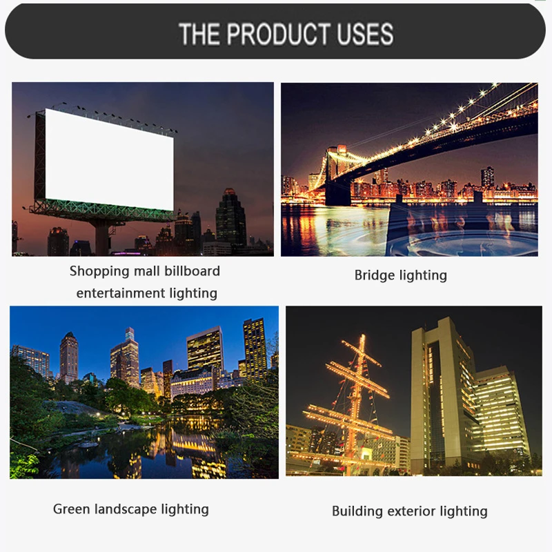 

Led Flood Light Reflector Outdoor Focos Exterior Spotlight Garden Lamp Square Bouwlamp Projecteur Exterieur Water Proof IP65