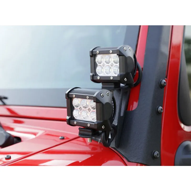 Водонепроницаемый светодиодный фонарь для внедорожника 18 Вт 6000K 12 В прожектор