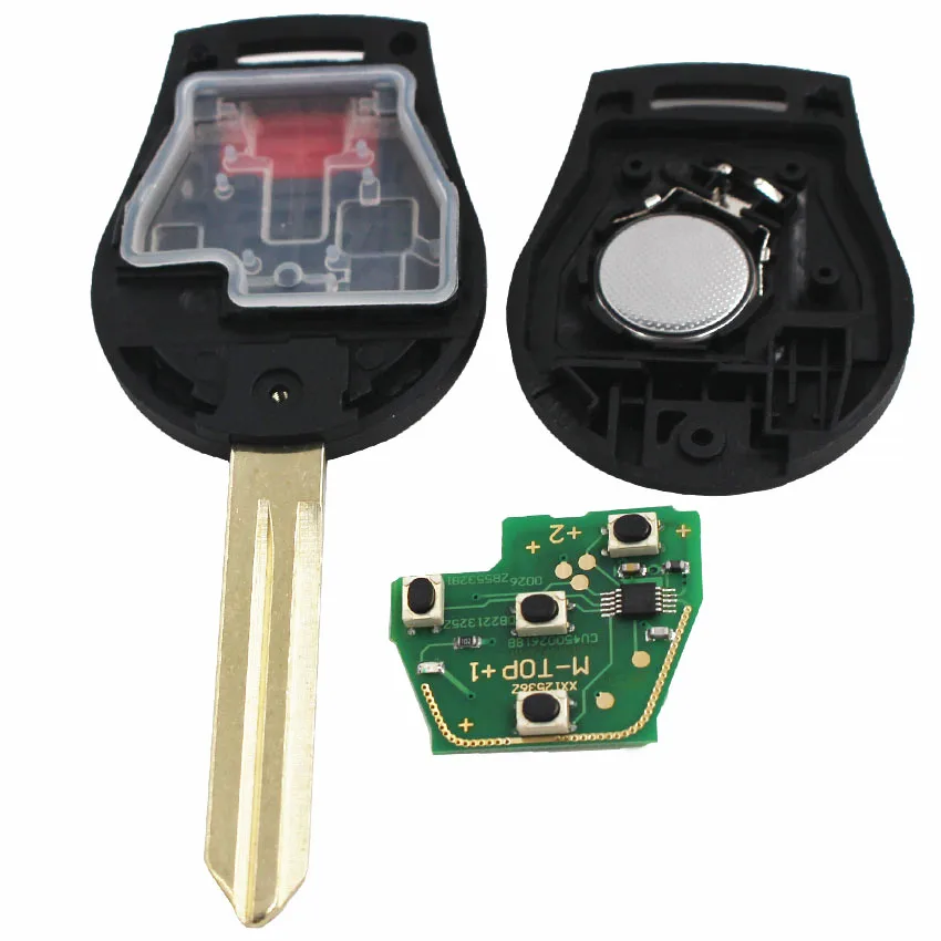 3 + 1/4 кнопки дистанционного управления автомобильный смарт ключ брелок 433 МГц ID46