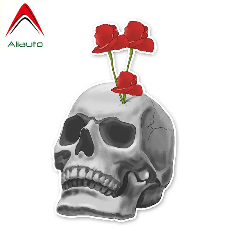 Aliauto классные наклейки на автомобиль красивая красная роза & аксессуары в форме
