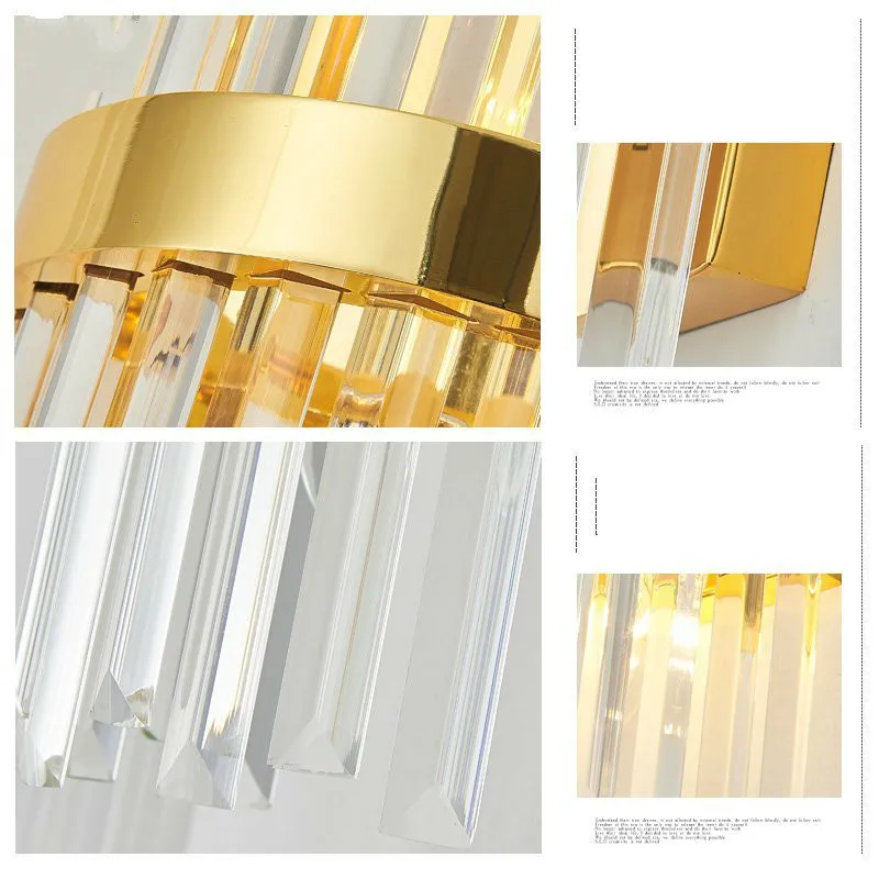 Artistc настенный светильник для роскошного отеля Хрустальный Минималистский