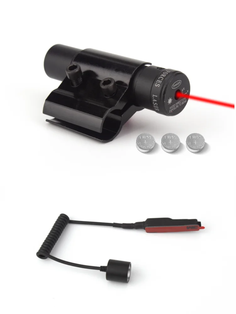 Compact Red Laser Sight Dot Rifle Scope for Air Gun Adjustable Glock Collimator Salt | Спорт и развлечения