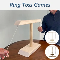 drinking game toy wooden ring toss game toss hook board games for children adult party home game montessori toy games kids toys