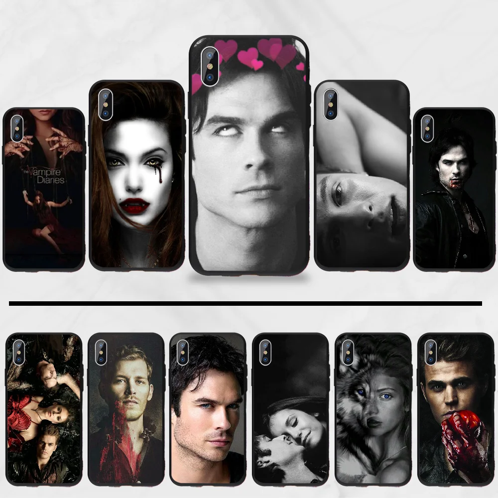 Чехол для телефона Vampire Diaries чехол iphone 5 5s 5c se 6 6s 7 8 plus x xs xr 11 pro max|Чехлы-накладки| |