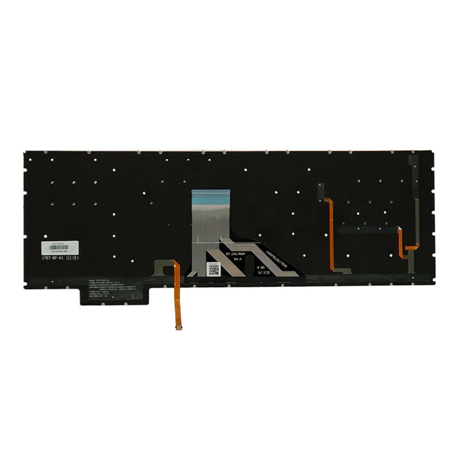 

US English Keyboard with Red Backlit Compatible with HP Omen 15-CE010CA 15-CE051NR Laptop Replacement