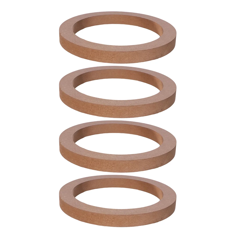 

2 Pairs Speaker Insulation Ring High-density Car Speaker Fast Rings Washer Rings