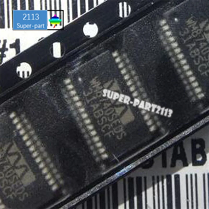 

New 10piece WM8740SEDS SSOP28 Digital-to-analog conversion chip DAC
