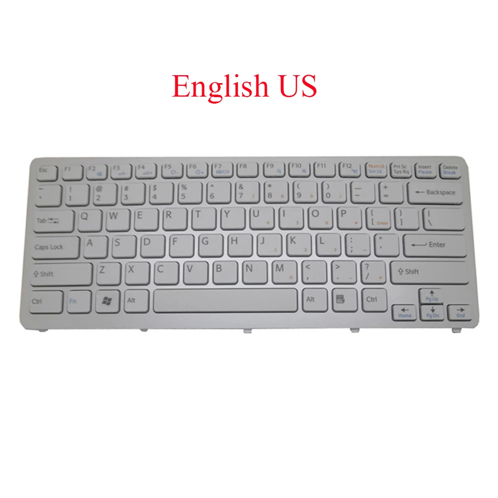 Ноутбук США клавиатура для SONY VAIO VPC-CW VPCCW MP-09F53US-8861 148756111 148755911 148755521 550102A22-515-G