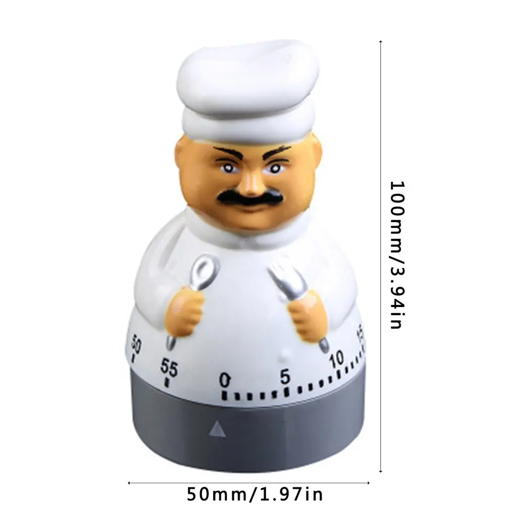 Креативный кухонный таймер часы шеф повара электронный индивидуальный подарок