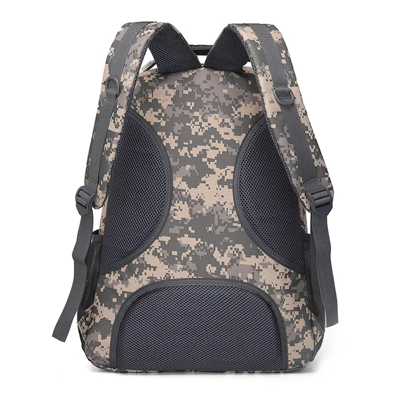 USB зарядка Мужской рюкзак для альпинизма военный тактический камуфляж походная