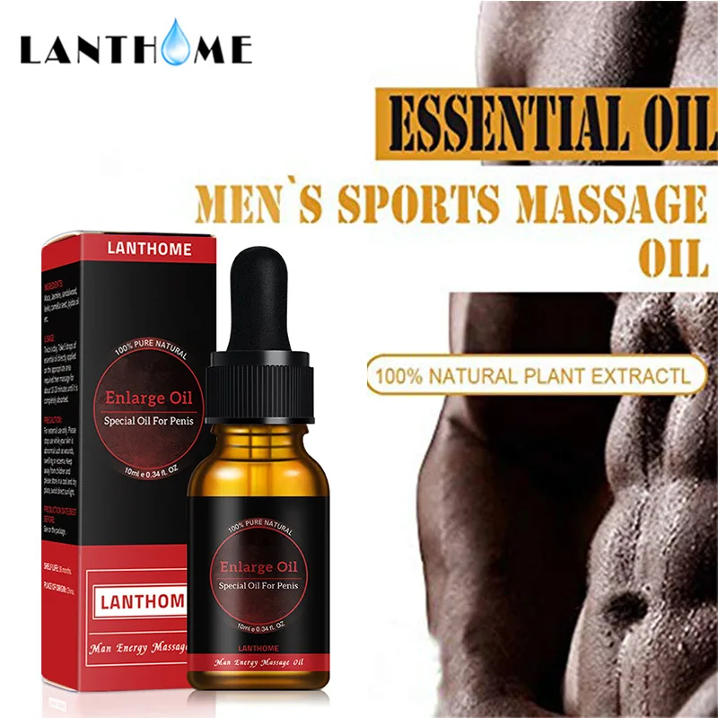 

Massage Oil Body Natural Lncrease Thickening Long Lasting Smooth Lubrication Men Body Care 100% Pure Enlarge Essential Oil