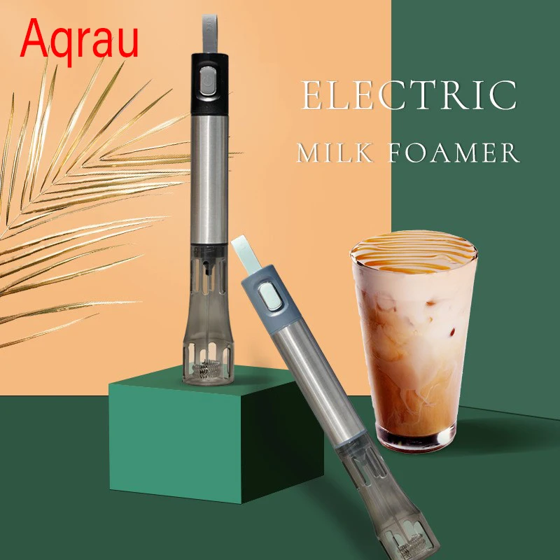 Ручной Электрический смеситель для кофе из нержавеющей стали 304