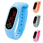 Студенческие Универсальные светодиодные прямоугольные электронные спортивные Висячие часы унисекс для влюбленных новые модные часы для влюбленных