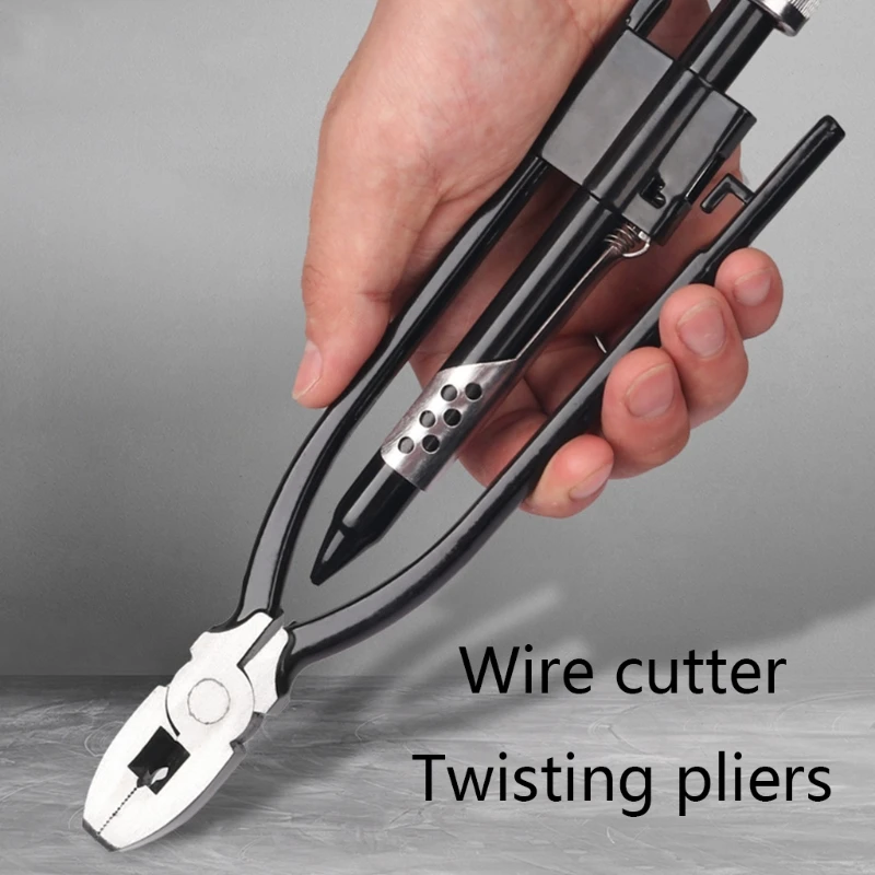 

Multifunctional One-way Wire Twisting Plier Used for Aircraft Auto Industry Applied as a Wire Cutter Strand Cutter