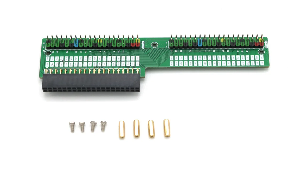 Raspberry Pi 400 GPIO расширительный адаптер для головки с цветным ободом легко