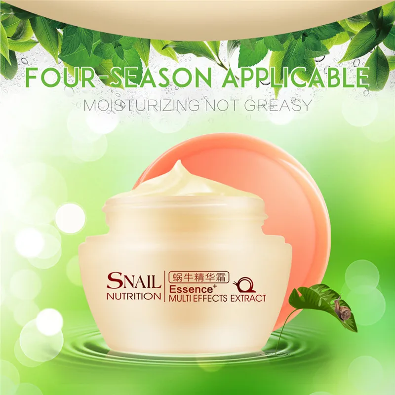 

LAIKOU Snail Cream For Face Essence Facial Serum Whitening Cream Face Cream Oil Control Skin Care Moisturzing Anti Aging Wrinkle