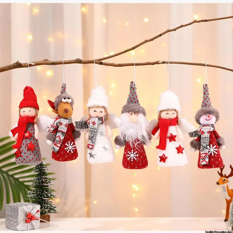 

Рождественские украшения, креативные крылья, ангел, семейный подарок на рождественскую елку