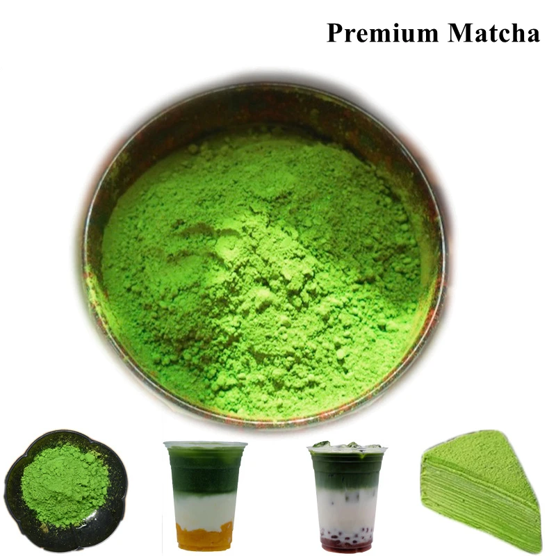 

Качественный Зеленый Порошок маття премиум-класса 7A, 100% натуральный органический, подходит для выпечки напитков, чайной церемонии, 500 г