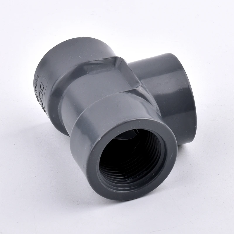 

Угловой тройник из ПВХ, серый, 1 шт.