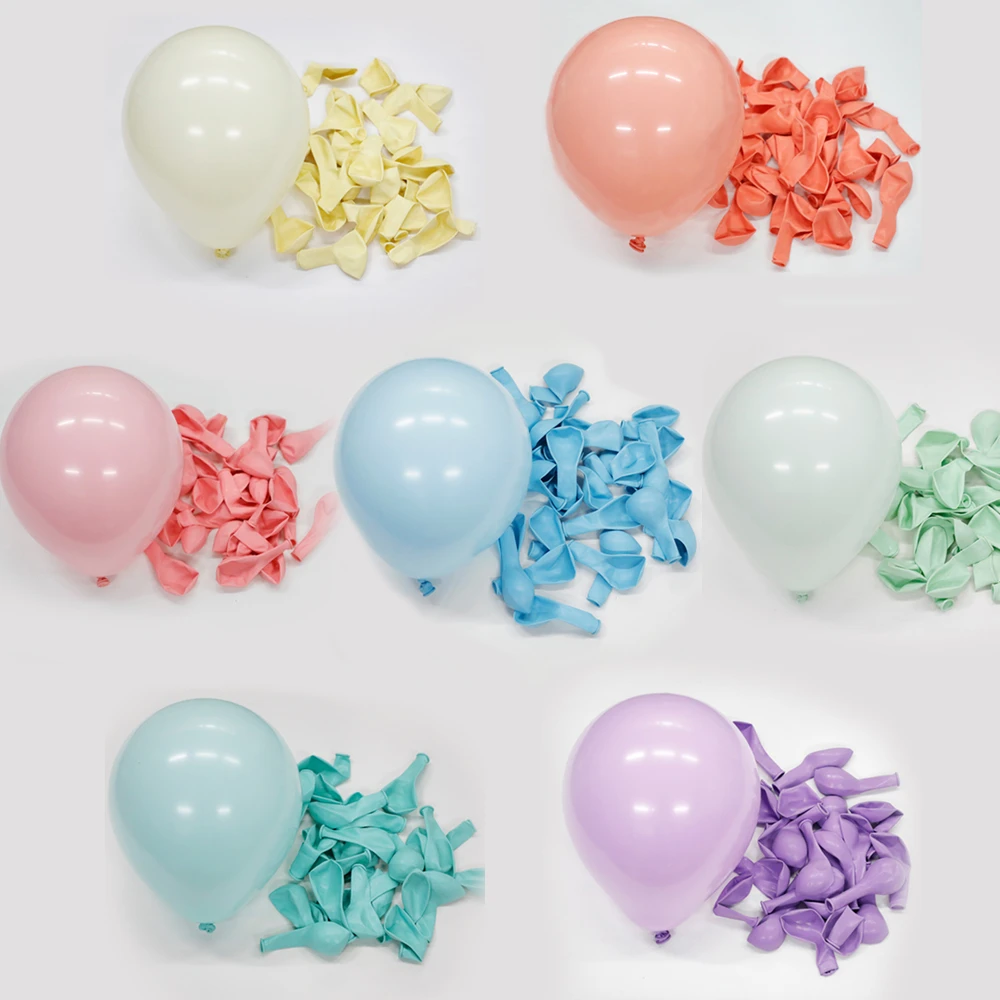 

Macarons Latex Ballon Balony Birthday Party Decorations Kids Candy Balloons Wedding Golobos Baby Shower For Girl