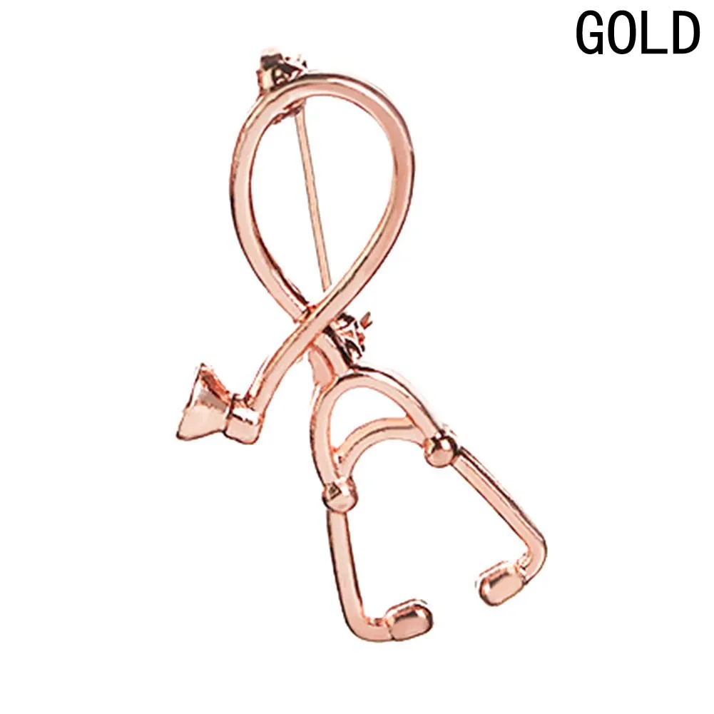 Броши Доктор Медсестры брошь в виде стетоскопа медицинские ювелирные изделия