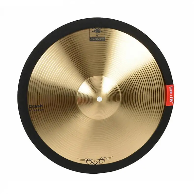 14 16 18 20 дюймов Cymbal Mute Circle Ring Drum Set Hi-hat практический глушитель Cymbals mute Percussion Instruments